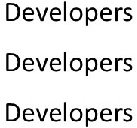 Developers